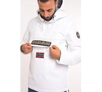 NAPAPIJRI Giacca di mezza stagione 'RAINFOREST' blu / rosso / nero / bianco, Taglia L