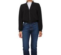 Giubbino bomber Armani Exchange in tessuto leggero nero