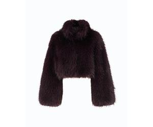 Giubbino cropped Gravina effetto pelliccia Pinko - XS