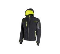 Giubbino da lavoro giacca Black Carbon modello Space U-POWER