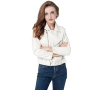 Giubbino Ecopelle Giubbotto Pelle Giacca Similpelle Giubbotto Similpelle Biker Giubbini Moto Leather Jacket Giacche Finta Pelle Pu Bikers Giacca Chiodo Ecopelle Giubbotti Moto Donna Primavera