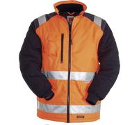 GIUBBINO GIACCA BICOLORE ALTA VISIBILIT DA LAVORO CON BANDE 3M PAYPER HI-WAY