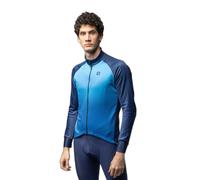 Giubbino invernale ciclismo idrorepellente ALE' PRAGMA MODULAR azzurro 2025