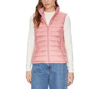 giubbino smanicato donna GUESS JEANS gilet puffer SLIGHT PINK M 412685