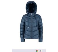 GIUBBINO yes zee DONNA TRAPUNTATO CON CAPPUCCIO blu