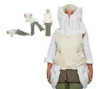 Giubbotti anticaduta per anziani, giubbotti anticaduta con airbag per pazienti epilettici e non vedenti, attivazione in 0,01 s, pop-up in 0,08 s, protezione completa a 270°,XXL