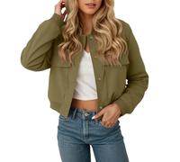 Giubbotti di Jeans da Donna di Stagione Autunnale Zucchero Cammello Fantasia Particolari Frac Rossi Misto Bermuda X Imbottitura Azteco Crochet Abbinamenti Punk Tecnici Soprabiti