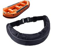 Giubbotti di salvataggio per adulti - Confezione di cinture di gonfiaggio manuale - Accessori di sicurezza impermeabili riutilizzabili per pesca Surf Kayak Immersioni Navigazione Nuoto