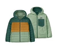 Giubbotto a cappuccio in piuma reversibile bambino Patagonia Vert 14 ans