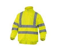 Giubbotto alta visibilitA Reno HV - poliesterepoliuretano - taglia XL - giallo fluo - Deltaplus