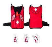 Giubbotto anti-soffoco, dispositivo per manovra di Heimlich, modello di addestramento pratico, istruzione per infermieri, accessori didattici per il primo soccorso A