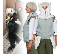 Giubbotto Anticaduta Intelligente Con Airbag Giacca Con Airbag Indossabile Per Anziani Dotata Di App Per Visualizzare I Dati Di Allenamento Riutilizzabile In Caso Di Problemi Di Salute,Green(Ms)-L