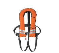 Giubbotto Automatico Pilot Pro 300 Arancione con Imbracatura Inguinale