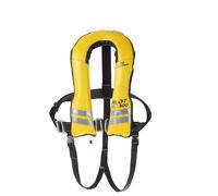 Giubbotto Automatico Pilot Pro 300 Giallo con Cintura Si Sicurezza e Imbracatura