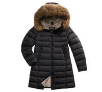 Giubbotto Blauer Kristin Piumino Lungo Donna Nylon Nero