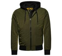 Giubbotto con cappuccio Superdry Military MA1 Vert XL