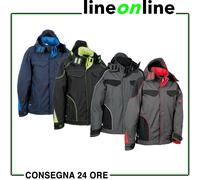 Giubbotto da lavoro softshell Cofra Tecka antivento impermeabile e traspirante