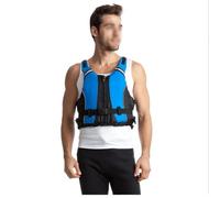 Giubbotto da Nuoto per Ragazzi Giubbotto di Salvataggio per Donne Giubbotto di Sicurezza ad Alta Galleggiabilità con Cintura Regolabile per Sport Acquatici(Blue,S/M)