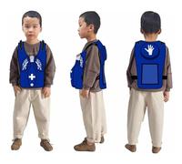 Giubbotto di addestramento al primo soccorso, giubbotto anti-soffocamento, alla pratica del Heimlich con tiro posteriore(Children)