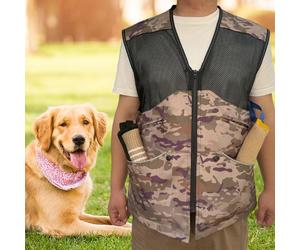 Giubbotto di addestramento per cani per i gestori cappotto per uomini donne