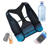 Giubbotto di idratazione in esecuzione - zaino per acqua 3L di trekking | Pacchetto di idratazione leggero per pista | Attrezzatura da esterno per maratona, ciclismo, arrampicata, campeggio, viaggi, a