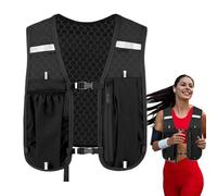 Giubbotto di idratazione riflette, gilet di idratazione per le donne in esecuzione, giubbotti di imballaggio idratati funzionano con più tasche | Attrezzature per l'imballaggio del petto del telefono
