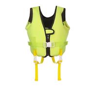 Giubbotto di Nuoto in Neoprene per Bambine 1-6 Anni Giubbotto di Galleggiamento Regolabile per Piscina Spiaggia Giochi in Acqua Apprendimento Nuoto(Yellow,3-4Years)