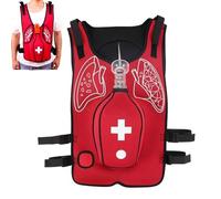 Giubbotto Di Pronto Soccorso Con Simulatore Di Soffocamento, Kit Di Addestramento For La Risposta Alle Emergenze Con Accessori, Modello Di Pronto Soccorso For Soffocamento E Soffocamento(Adults)