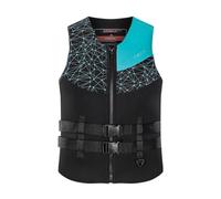 Giubbotto di Salvataggio for Adulti, Giubbotto di Sicurezza for Il Nuoto con Cinghie Regolabili, Attrezzatura di Salvataggio in Acqua for Kayak, Nautica, Pesca(Blue,XL)