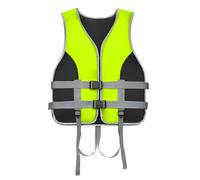 Giubbotto di Salvataggio per Adulti Regolabile ad alta Galleggiabilità 150N Ideale per Snorkeling Káyak Nuoto e Sport Acquatici(Green,XL)