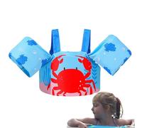 Giubbotto di salvataggio per bambini, gilet galleggiante regolabile per bambini, traspirante, con cinghie regolabili, per la sicurezza in acqua, la e le attività acquatiche