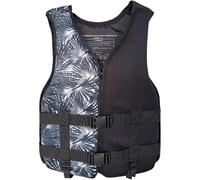 Giubbotto di Salvataggio, Salvagente, Giubbotto di Sicurezza - Design Regolabile a Doppia Fibbia per Nuoto, Rafting, Snorkeling, Kayak, Yachting(Black,XL)