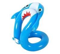 Giubbotto Galleggiante Per Bambini - Salvagente Inflabile Per Bambini Piscina | Ciambella Gonfiabile Squalo con Fibbia di Sicurezza Regolabile per Giochi in Fiume Spiaggia Lago Piscina Estate