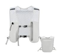 Giubbotto Idratante da Corsa - Zaino Sportivo Idratazione Traspirante - Torace Antiscivolo con Tasca Telefono per Ciclismo Escursionismo Maratone Unisex