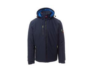 GIUBBOTTO INVERNALE DA UOMO PAYPER CREEK PAD CAPPUCCIO Soft Shell Impermeabile