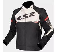 Giubbotto Moto Tecnico Sportivo LS2 Apex Man Nero-Bianco-Rosso