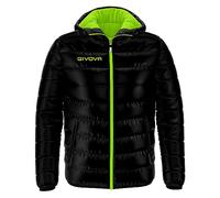 GIUBBOTTO OLANDA NERO/VERDE FLUO Tg. 2XS