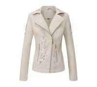 Giubbotto Pelle Donna Giacca Pelle Donna Chiodo Uomo In Biker Blazer Ecopelle Primaverile Di Giacche Primaverili Moto Mezza Stagione Similpelle Giubotto 6Xl Abbigliamento Oversize Giacchetto Curvy
