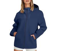 Giubbotto Primaverile Donna Elegante Giacca da Aviatore a Vento Zip-Up Manica Lunga Giubbino Cappotto Coppia Autunno Classico Leggera per Il Tempo Libero