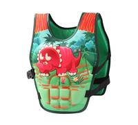 Giubbotto Salvagente, Gilet da Nuoto in Neoprene per Bambine, Giacca da Nuoto Bambini Aumenta La Galleggiabilità del Nuotare dei Bambini È Scelta Ideale per Imparare a Nuotare (Dark Green, 2-6 Years)