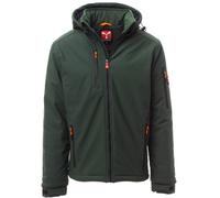 Giubbotto Soft Shell PAYPER CREEK PAD Traspirante Imbottito Impermeabile Tasche