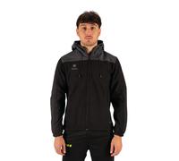 Giubbotto Softshell Zeus Cappuccio Morbido Relax Sport Capo Leggero Allenamento