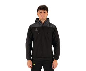Giubbotto Softshell Zeus Cappuccio Morbido Relax Sport Capo Leggero Allenamento