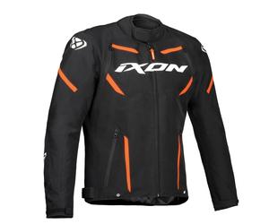 GIUBBOTTO TSUTO UOMO IXON STRIKER NERO-BIANCO-ARANCIONE TAGLIA S