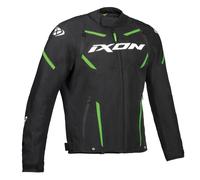 GIUBBOTTO TSUTO UOMO IXON STRIKER NERO-BIANCO-VERDE TAGLIA L