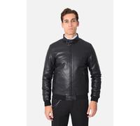 Giubbotto Uomo Eco Pelle Invernale Giubbino Double Face Imbottito 100 grammi