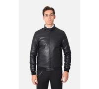 Giubbotto Uomo Eco Pelle Invernale Giubbino Double Face Imbottito 100 grammi