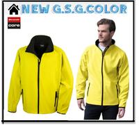 giubbotto uomo Giacca Softshell Interno: micro pile extra caldo Result Core