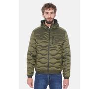 Giubbotto Uomo Invernale Con Cappuccio Impermeabile Giubbino Onda Imbottito Slim