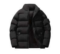 Giubbotto Uomo Invernale, Giubbotti Uomo Tinte Unite Senza Cappuccio con Tasche Giubbotti Leggera Trapuntata Sportiva Montagna Casual Piumini Leggeri Uomo per Autunno E Inverno